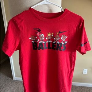 Nike Kids Red Graphic Tee